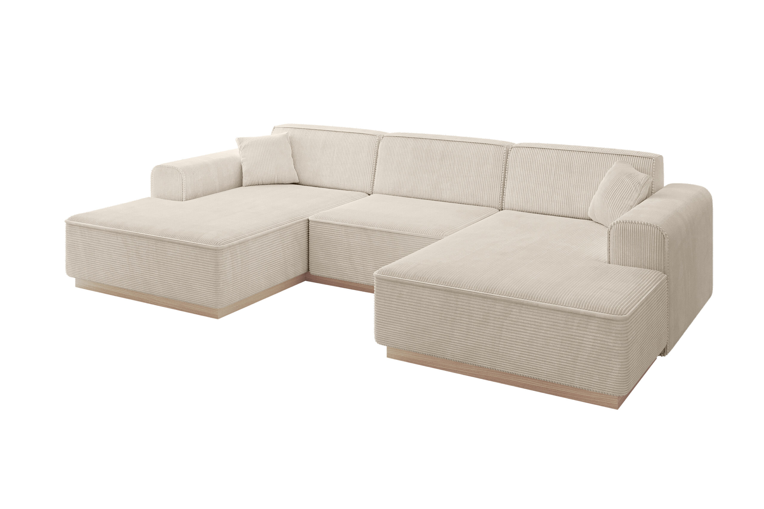 Wohnlandschaft IREA-U1 Beige - Poso 105