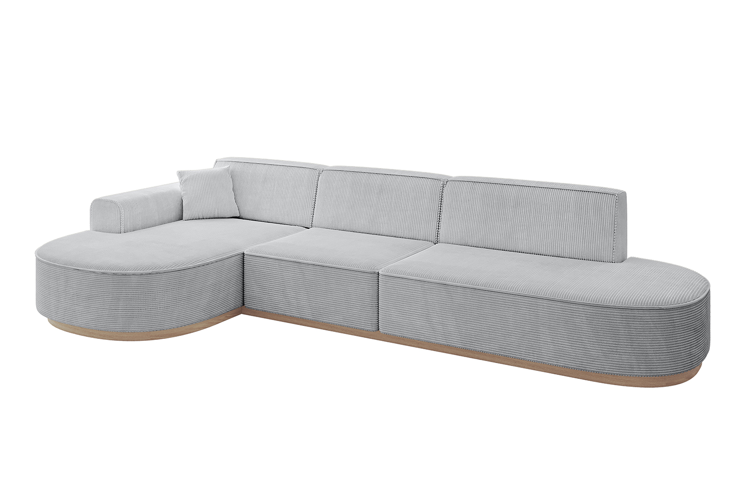 Ecksofa MARI-L2-v1 Grau - Poso 110