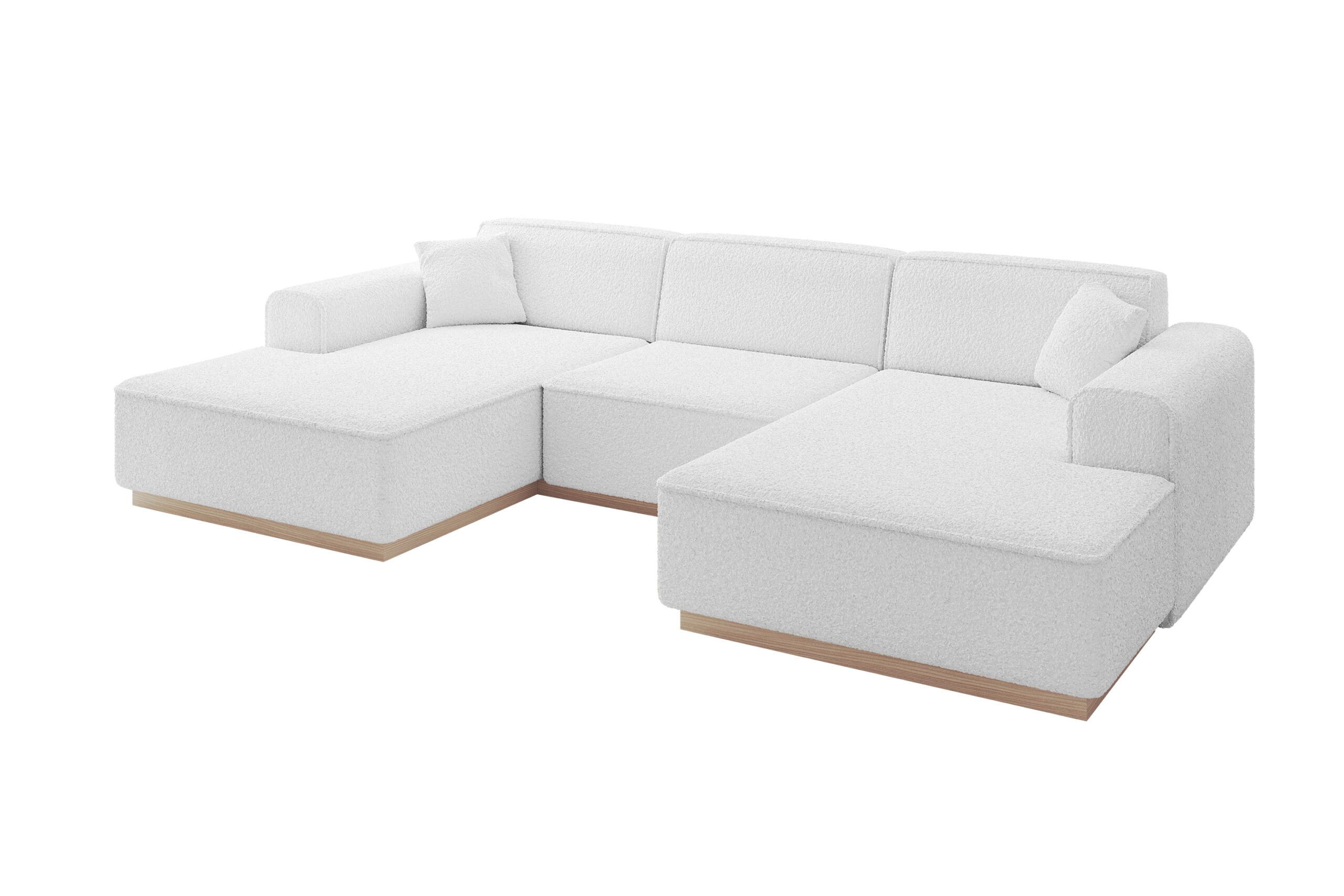 Wohnlandschaft IREA-U1 Weiß - Quelle 01