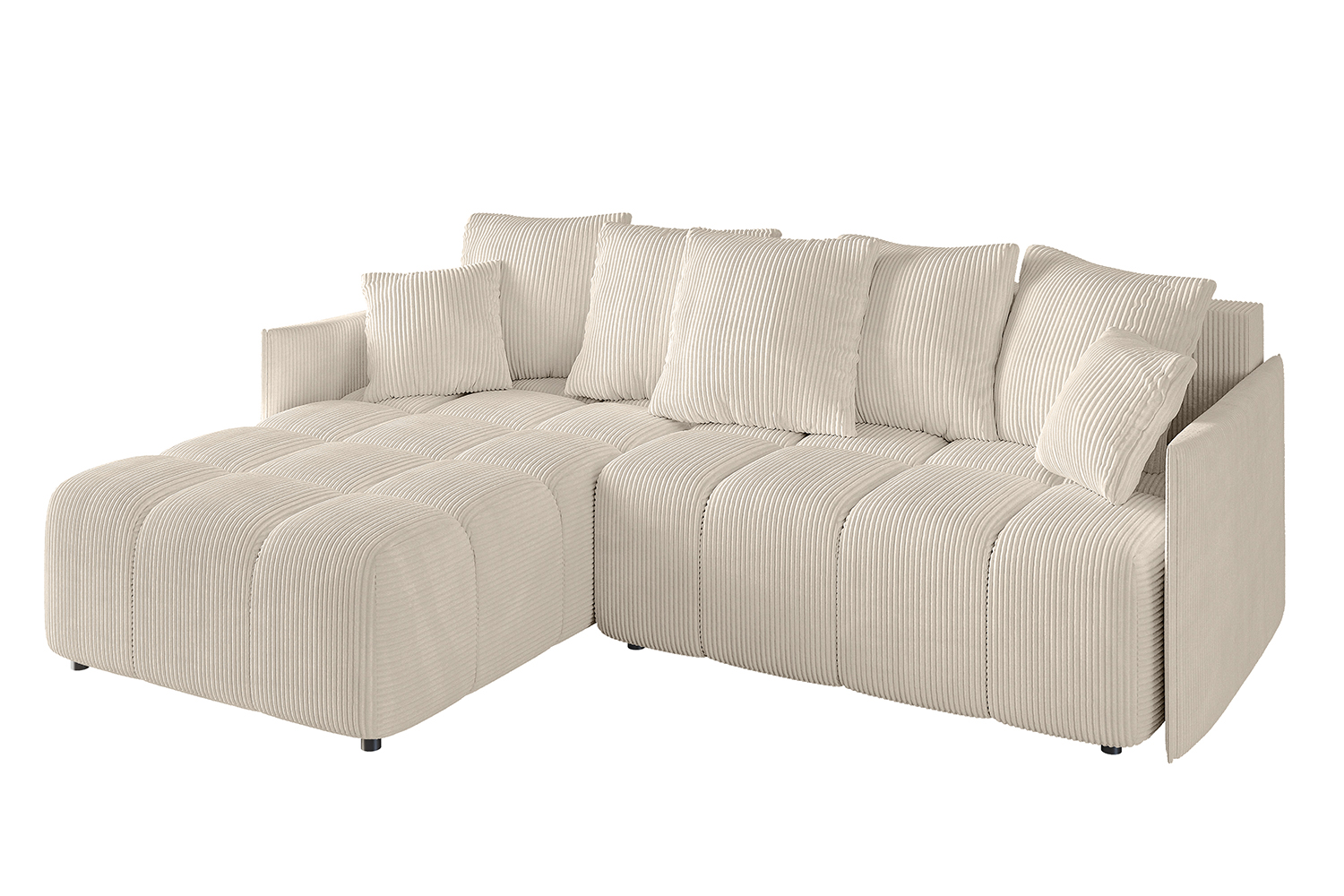 Ecksofa LONLI-L Beige - Poso 105