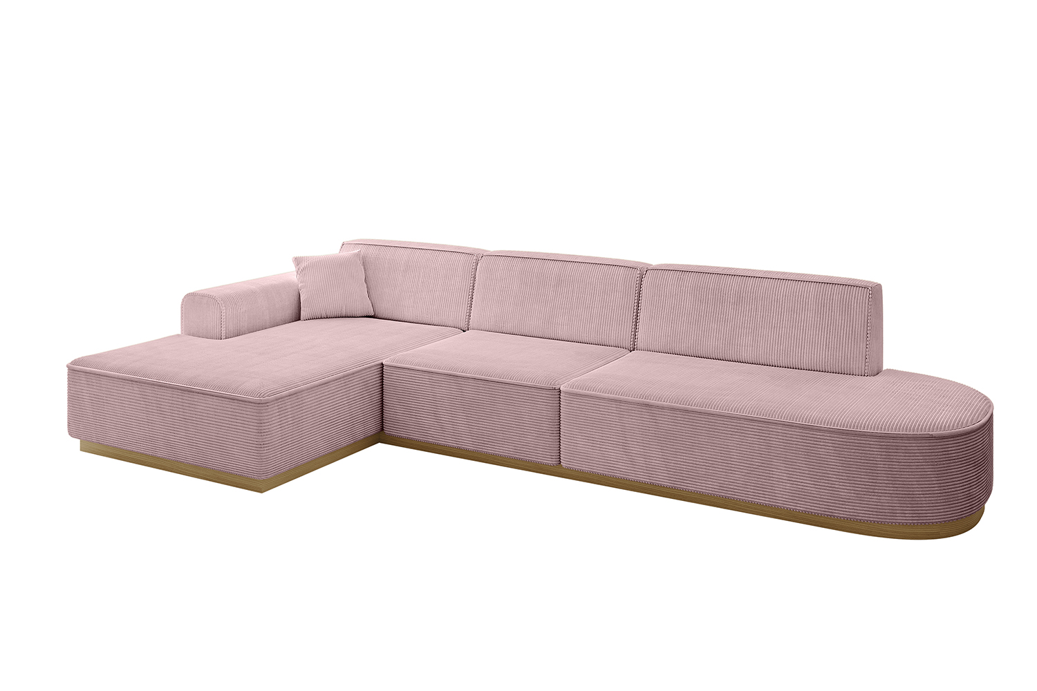 Ecksofa IREA-L2-v2 Rosa - Poso 145