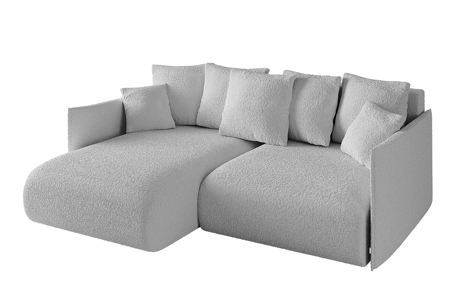 Ecksofa ONESK-L Hellgrau - Quelle 83