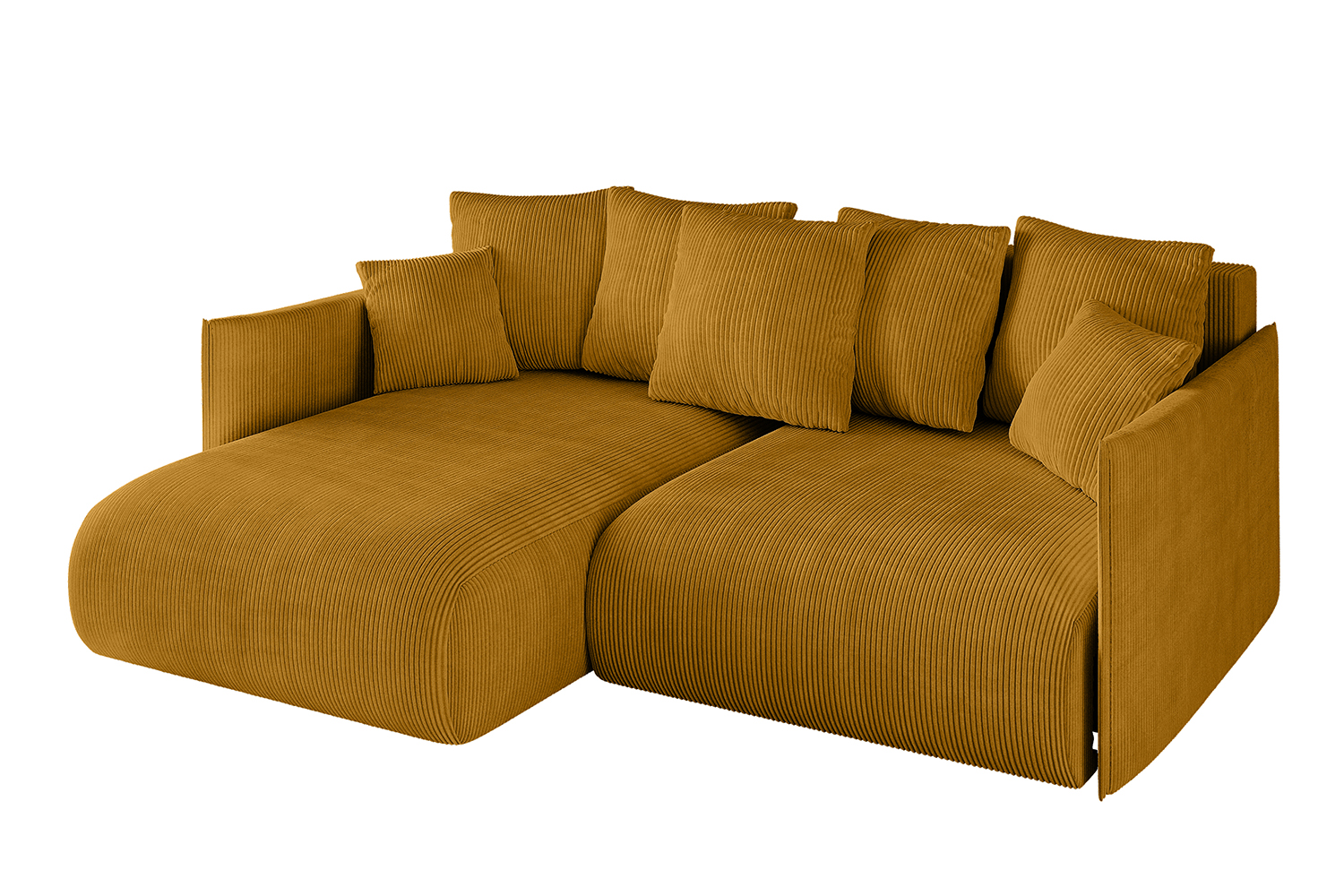 Ecksofa ONESK-L Senfgelb - Poso 42