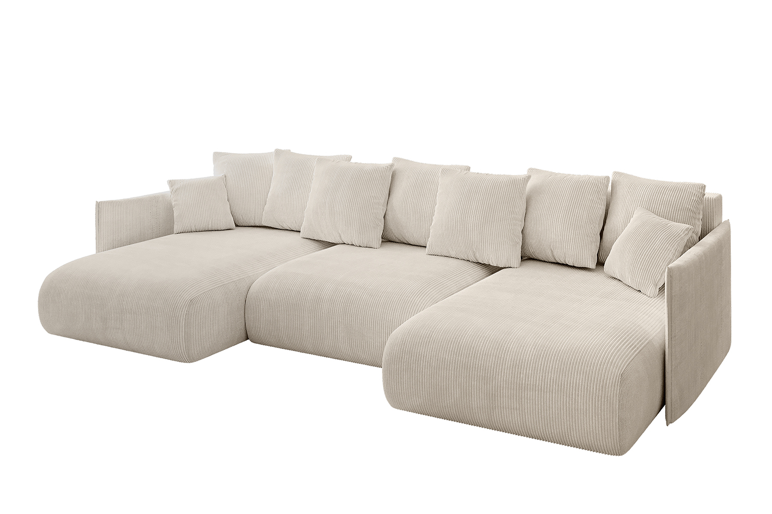 Wohnlandschaft ONESK-U Beige - Poso 105