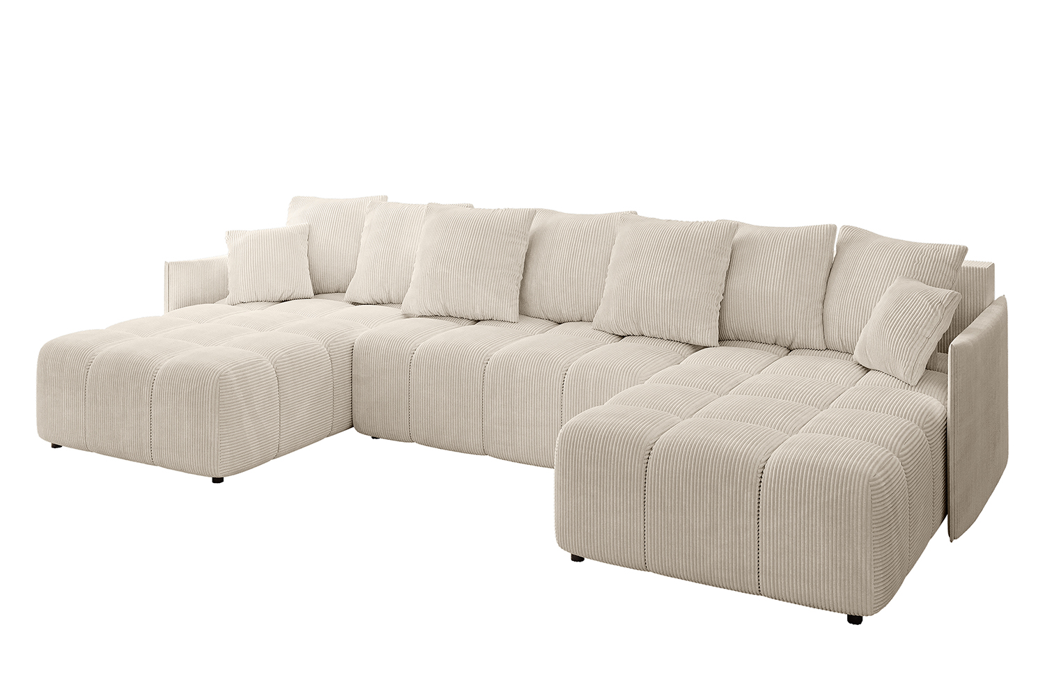 Wohnlandschaft LONLI-U Beige - Poso 105