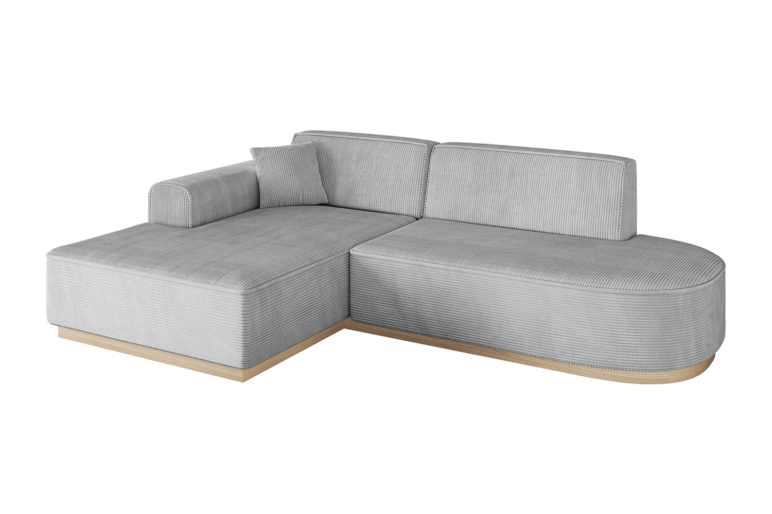 Ecksofa IREA-L1 Grau - Poso 110