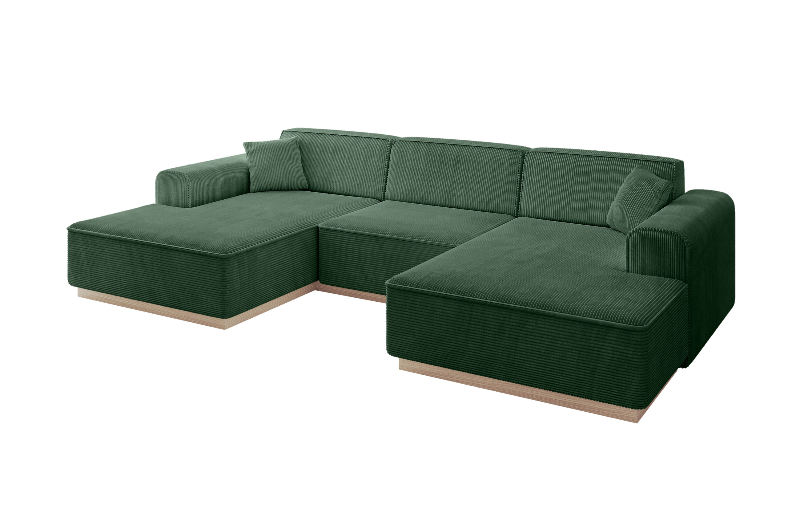 Wohnlandschaft IREA-U1 Grün - Poso 14