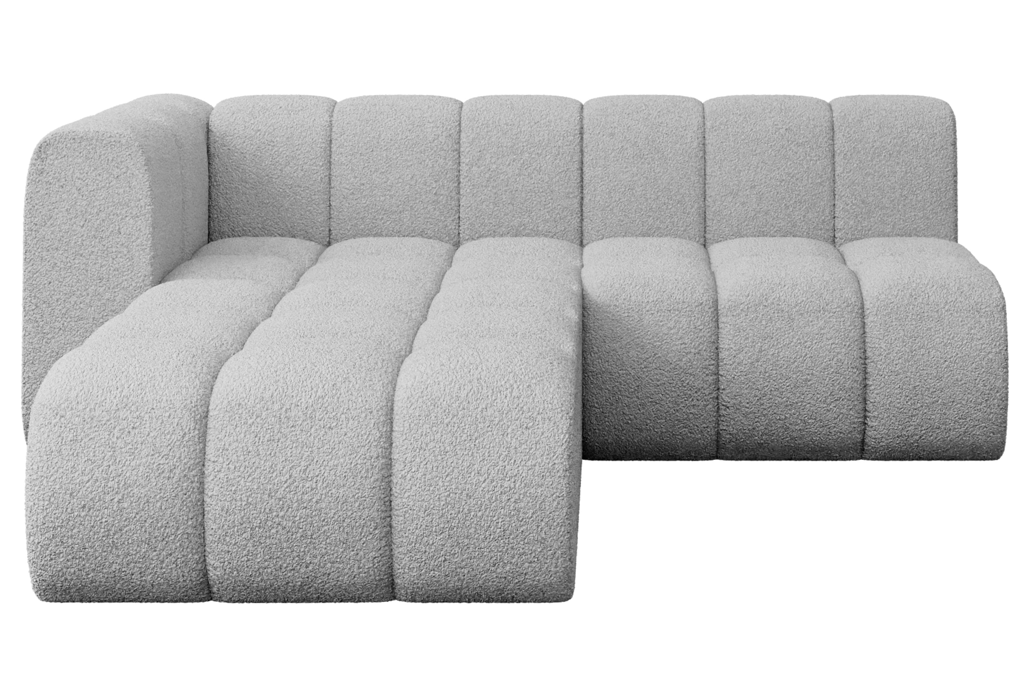 Ecksofa Darnel-L1 Hellgrau - Quelle 83