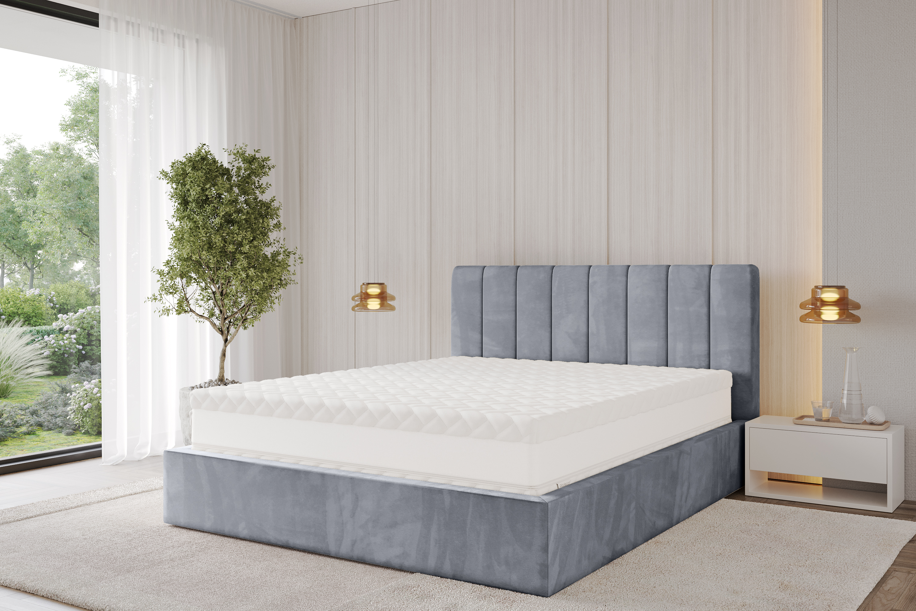 Taschenfederkernmatratze SILVA 80x200 cm