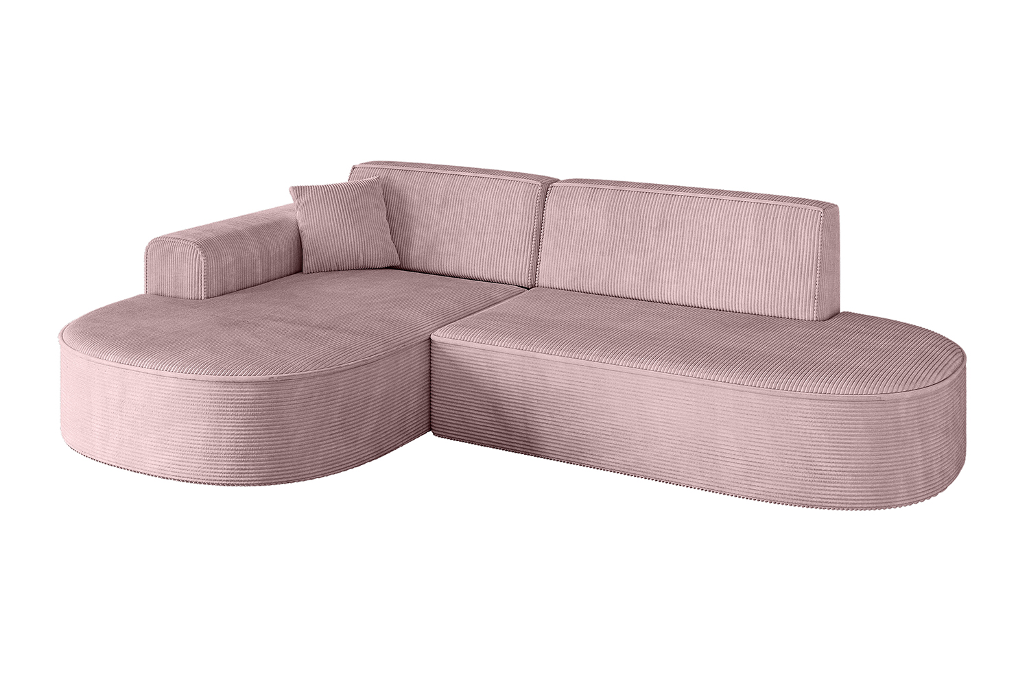 Ecksofa MARI-L1 Rosa - Poso 145