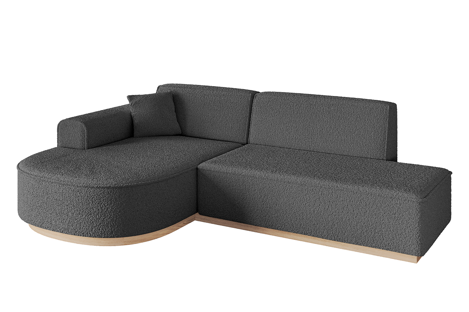 Ecksofa ARRIO-L1 Grau - Quelle 92