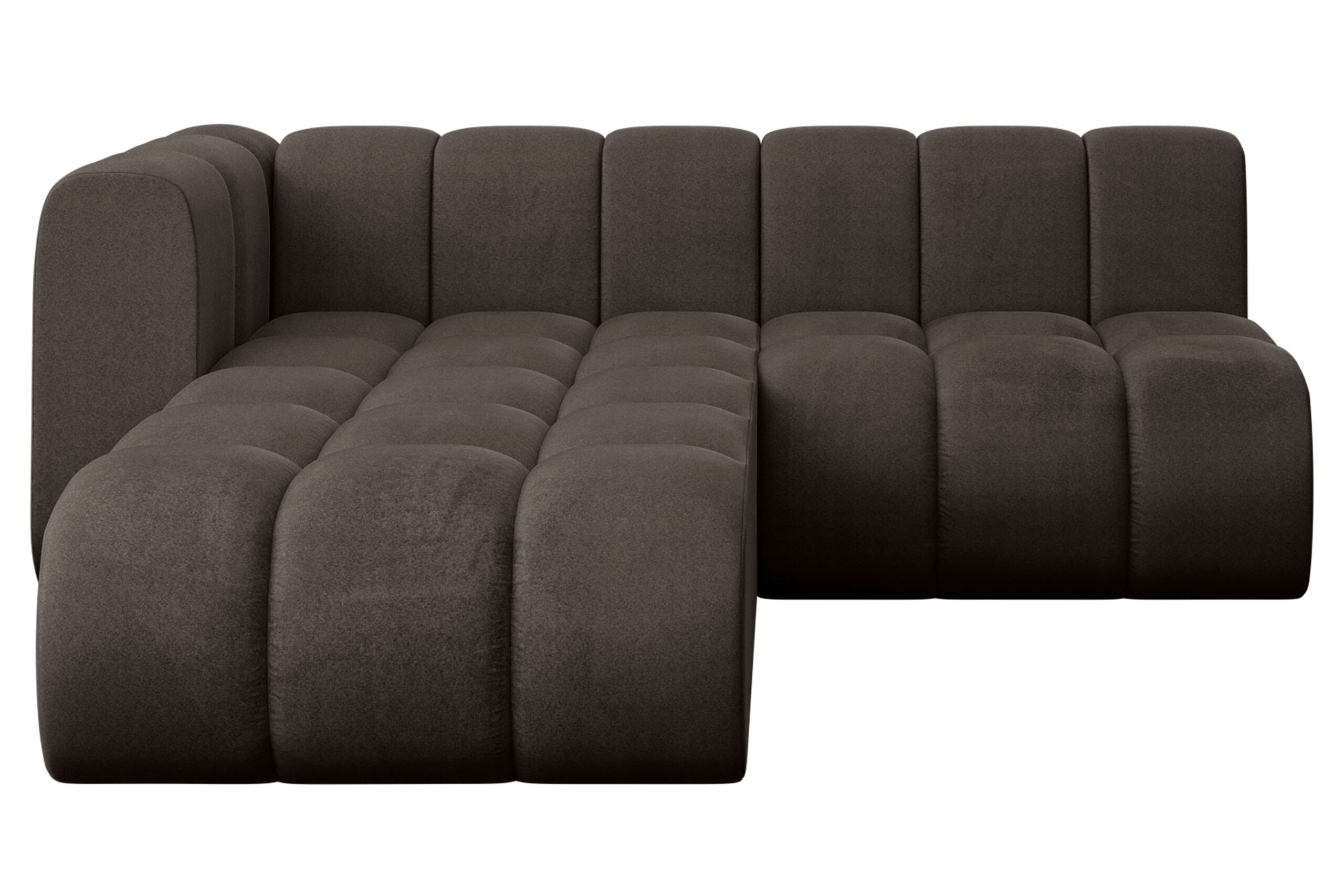 Ecksofa Darnel-L1 Braun - Monolith 15