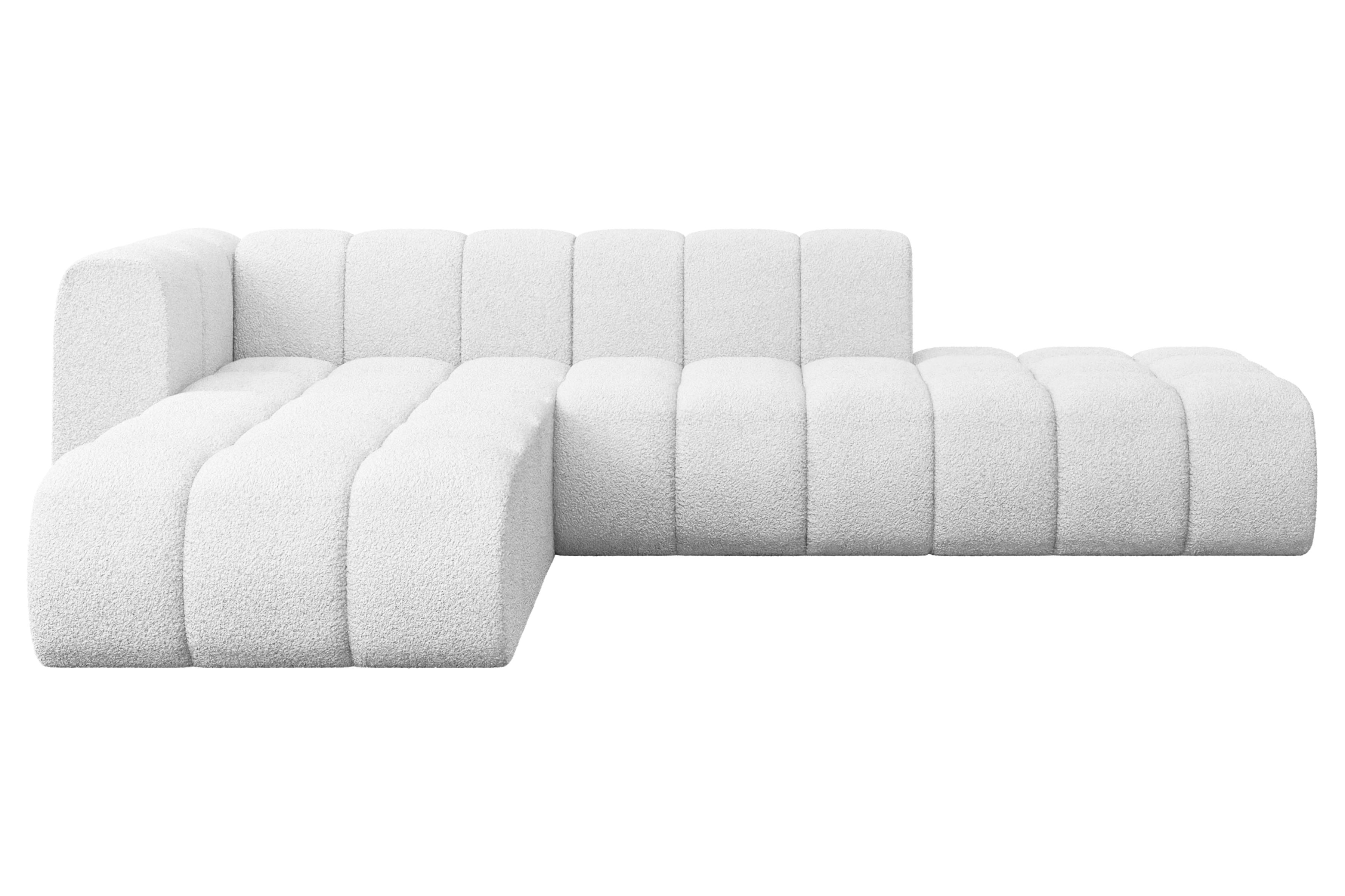 Ecksofa Zuvon-L1 Weiß - Quelle 01