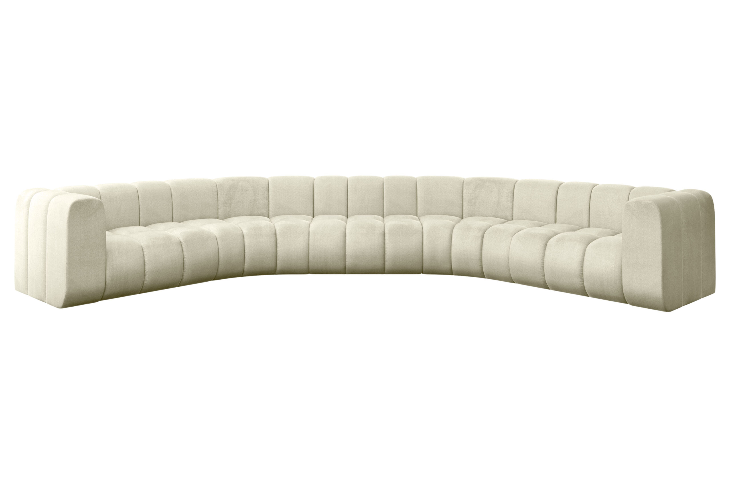 Wohnlandschaft Lazro-U1 Beige - Monolith 4