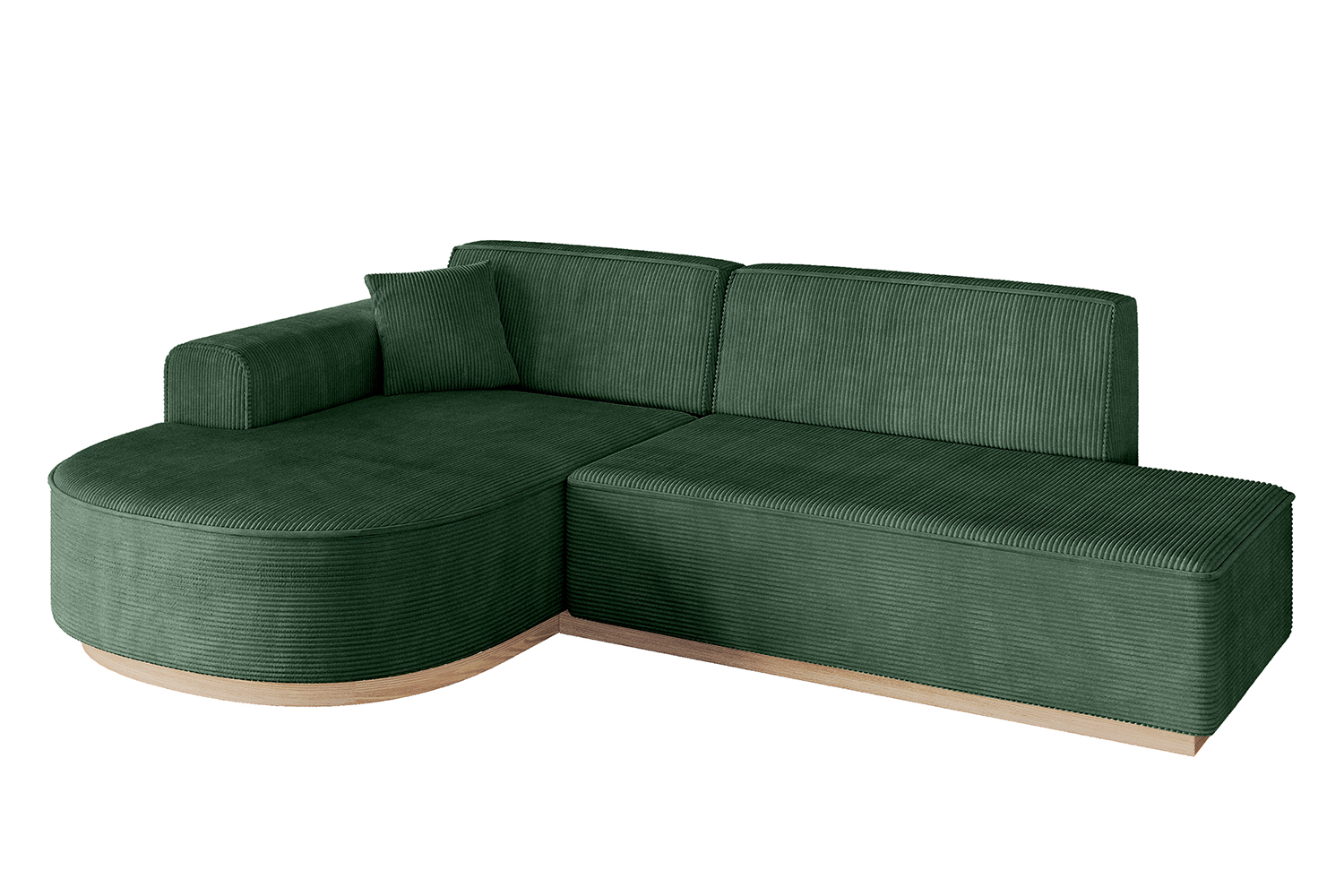 Ecksofa ARRIO-L1 Grün - Poso 14
