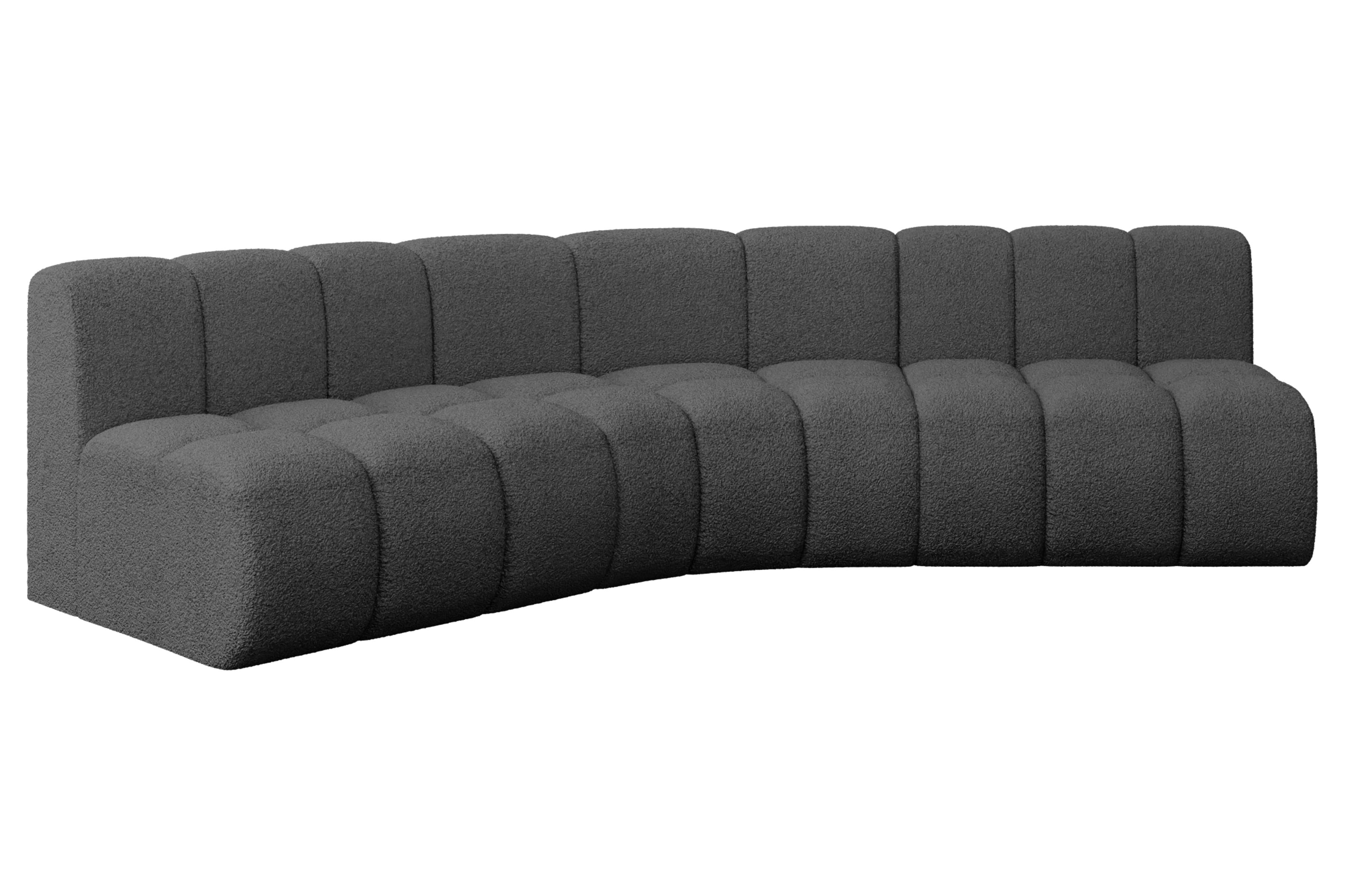 Ecksofa Montra-L1 Grau - Quelle 92