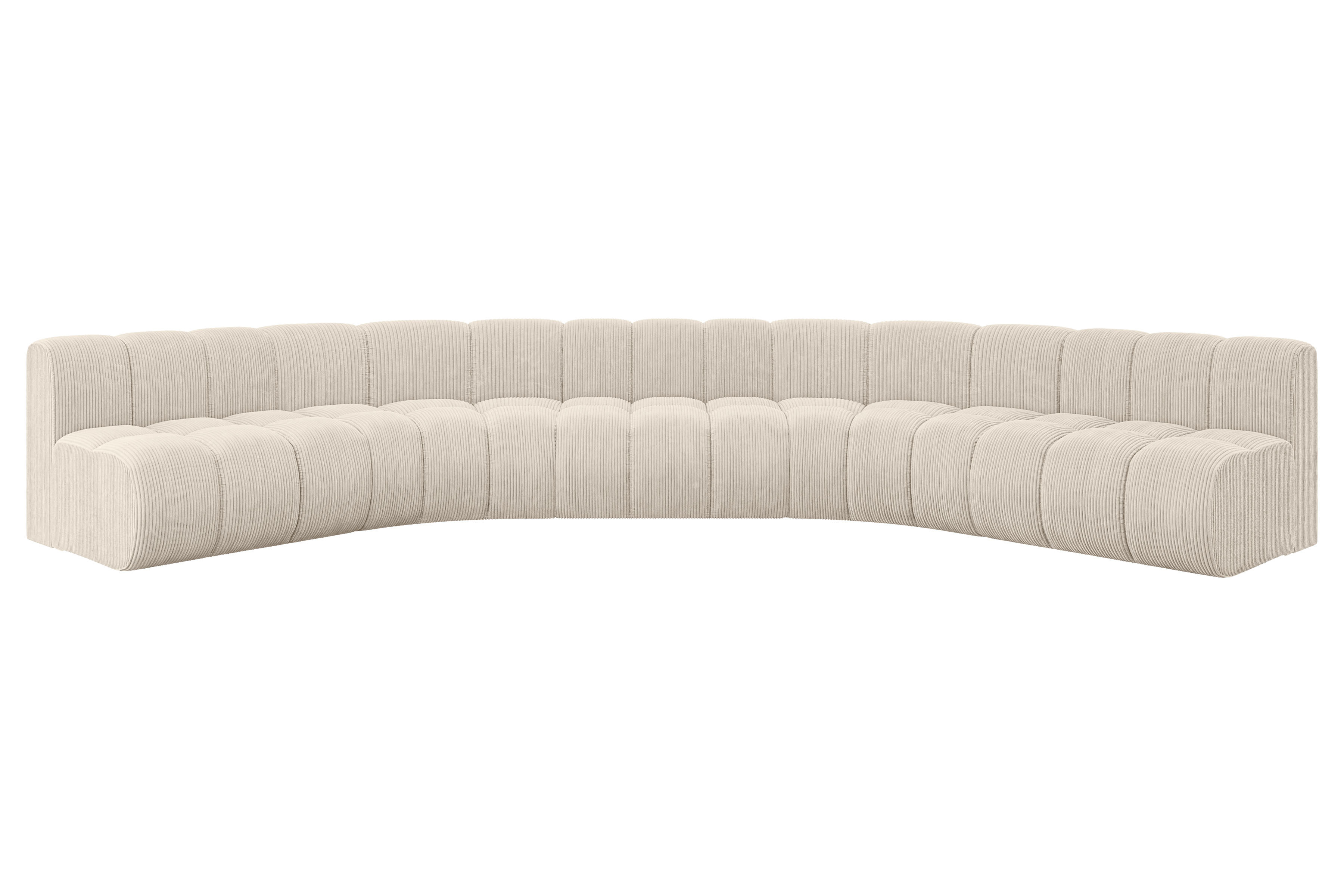 Wohnlandschaft Montra-U1 Beige - Poso 105