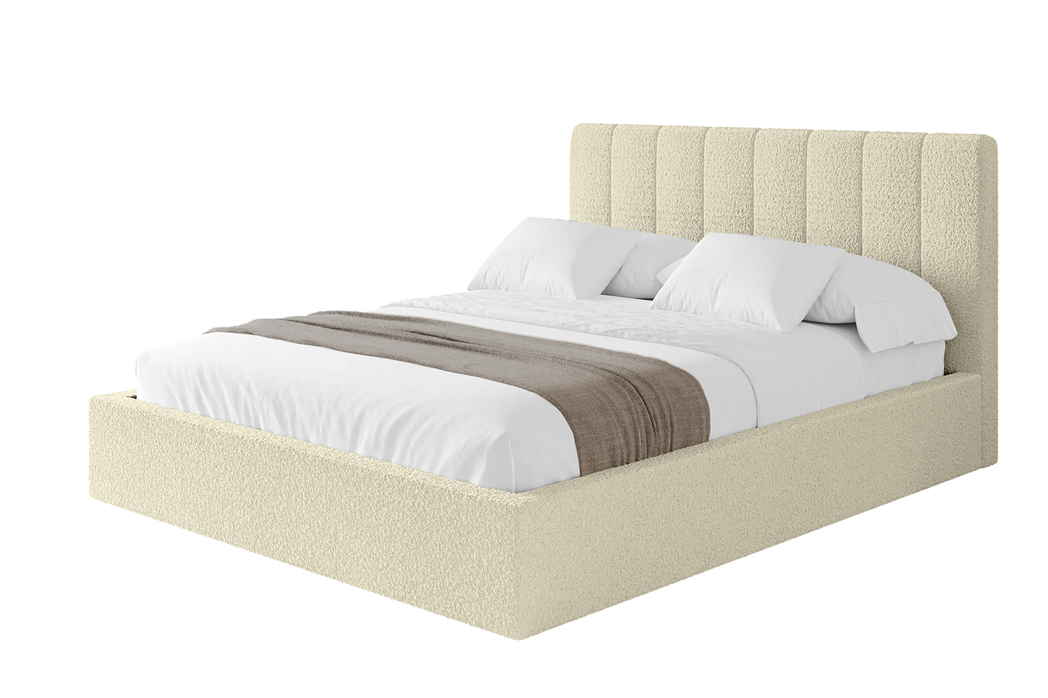 Polsterbett STERA 120x200 cm Beige - Quelle 02