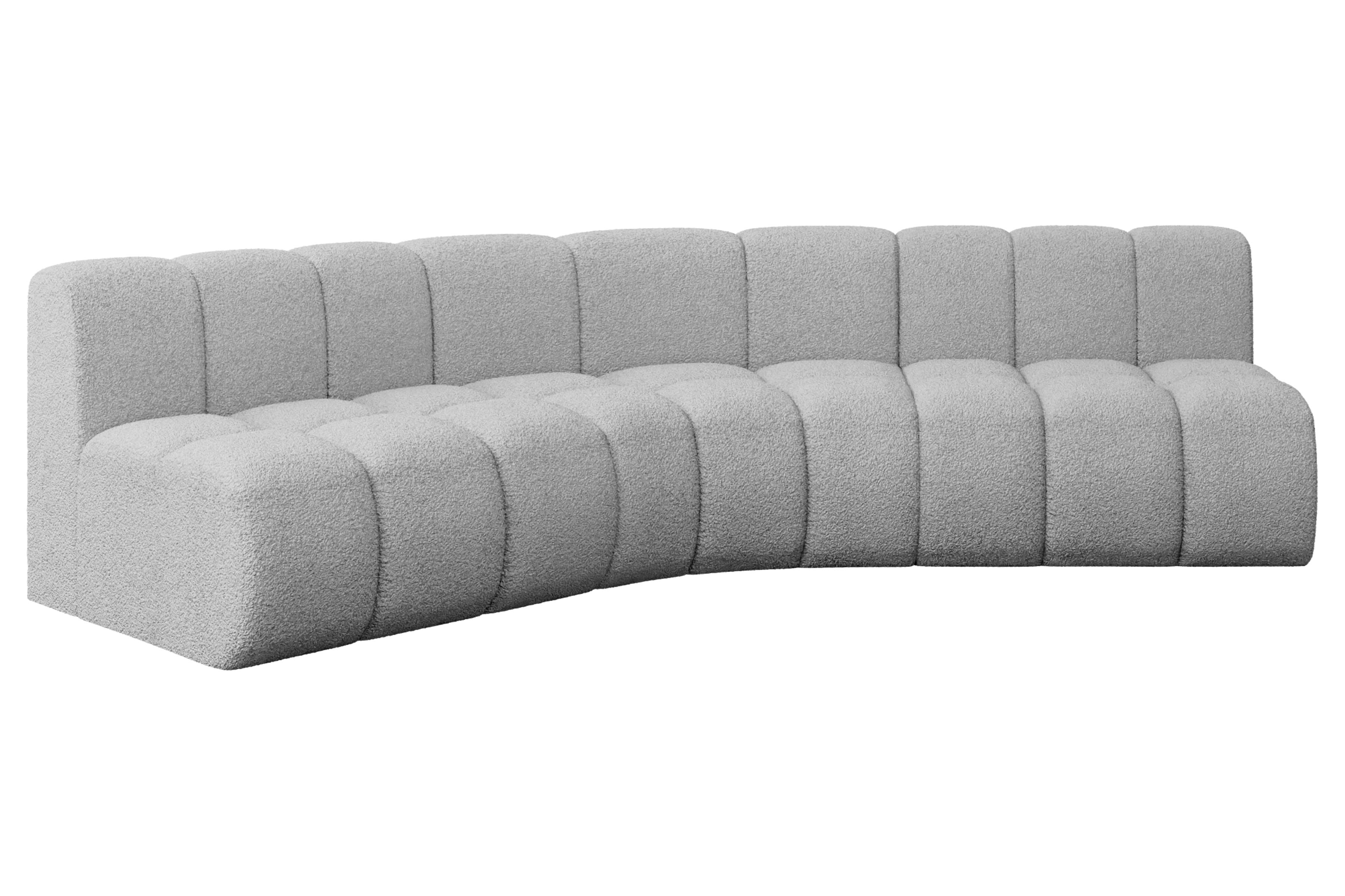 Ecksofa Montra-L1 Hellgrau - Quelle 83