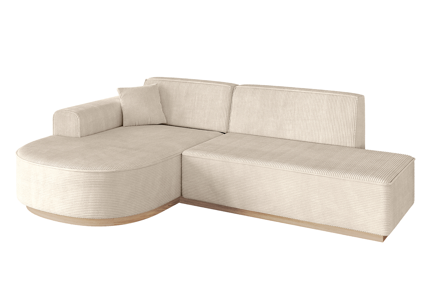 Ecksofa ARRIO-L1 Beige - Poso 105