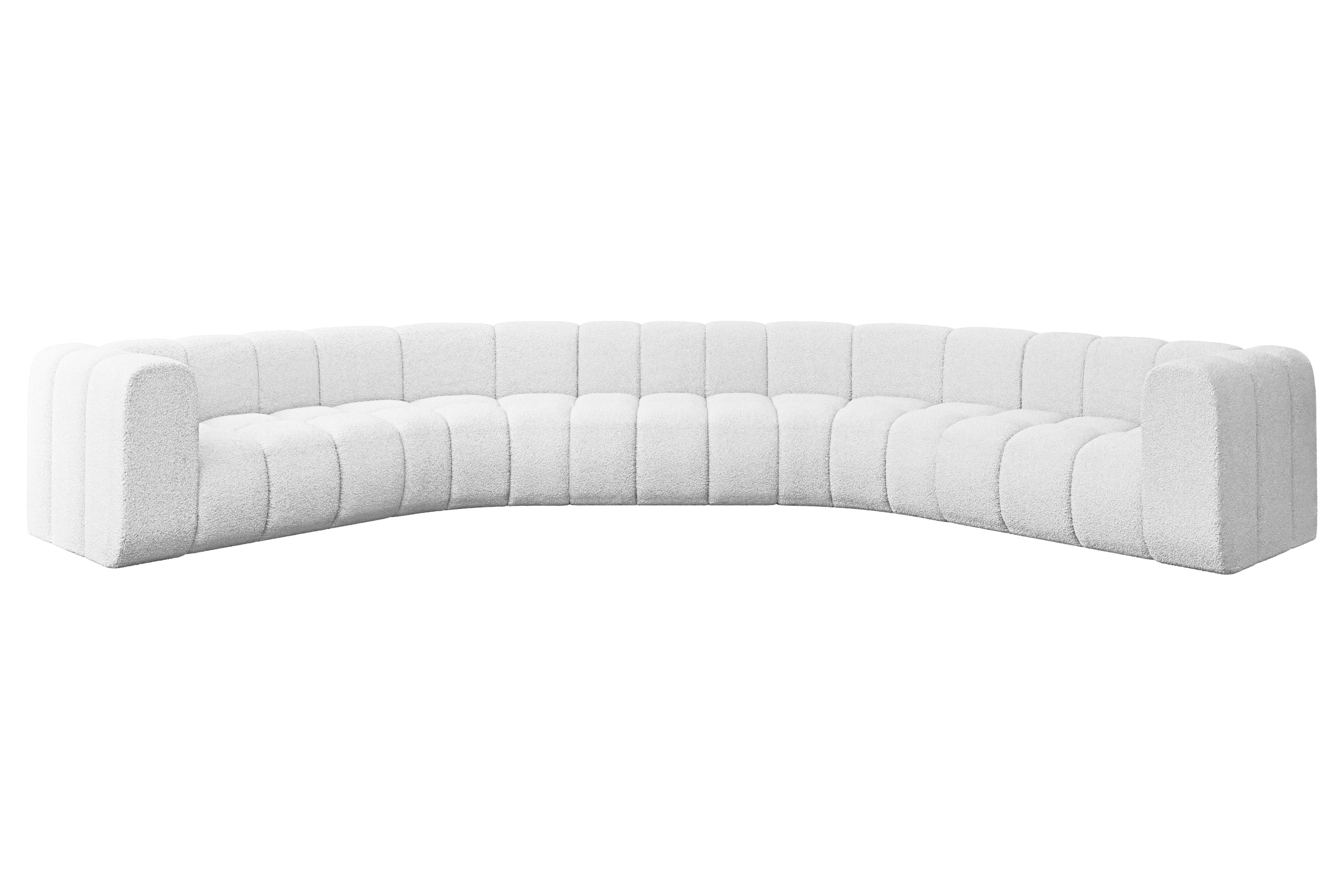 Wohnlandschaft Lazro-U1 Weiß - Quelle 01