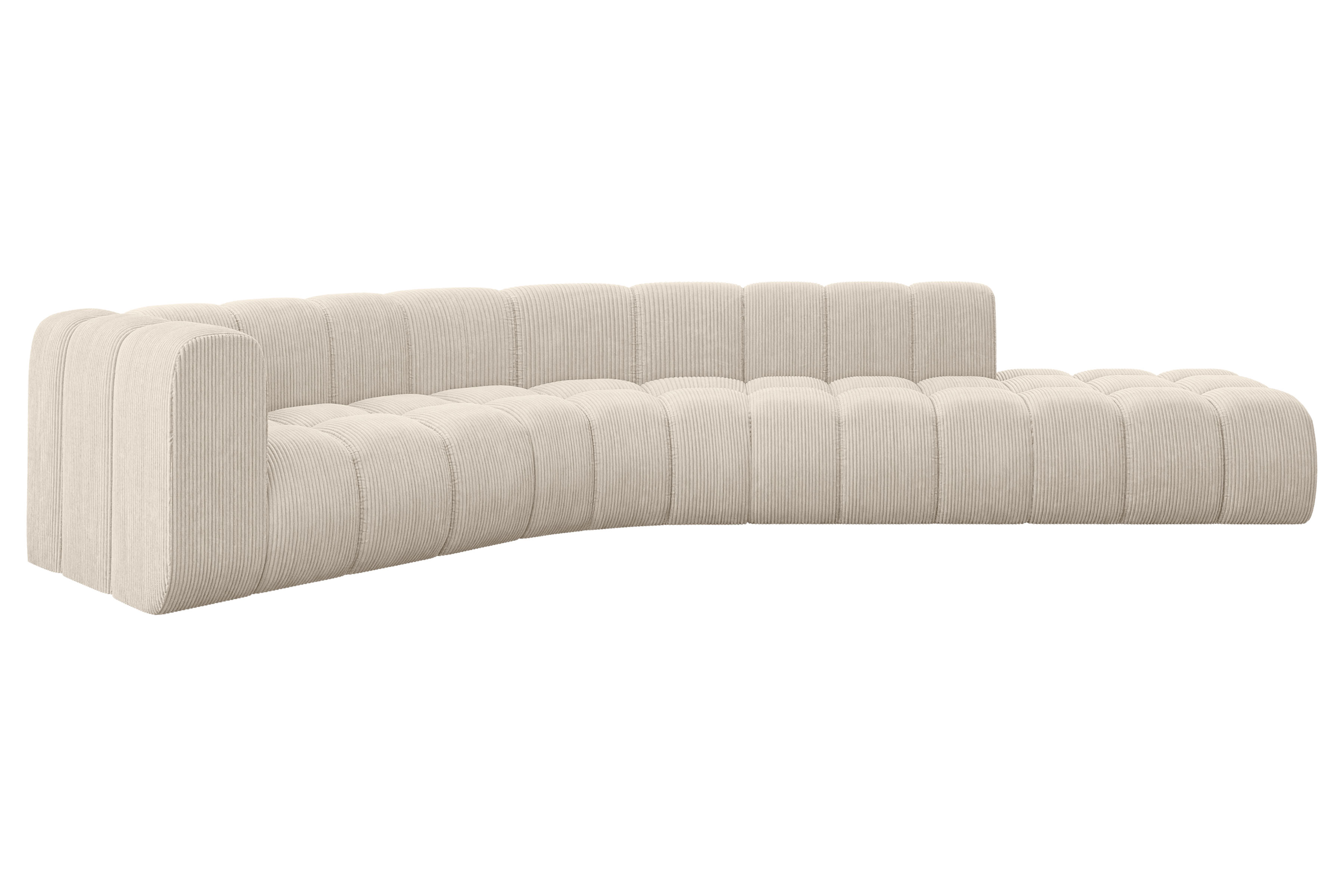Ecksofa Tilmo-L1 Beige - Poso 105