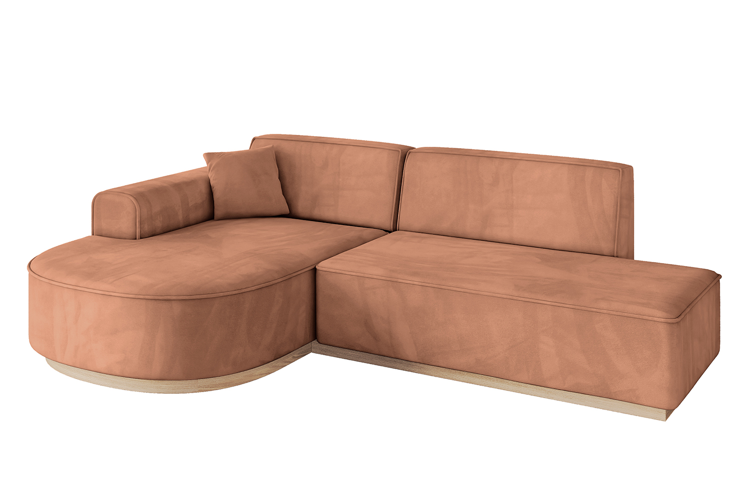 Ecksofa ARRIO-L1 Apricot - Kronos 41