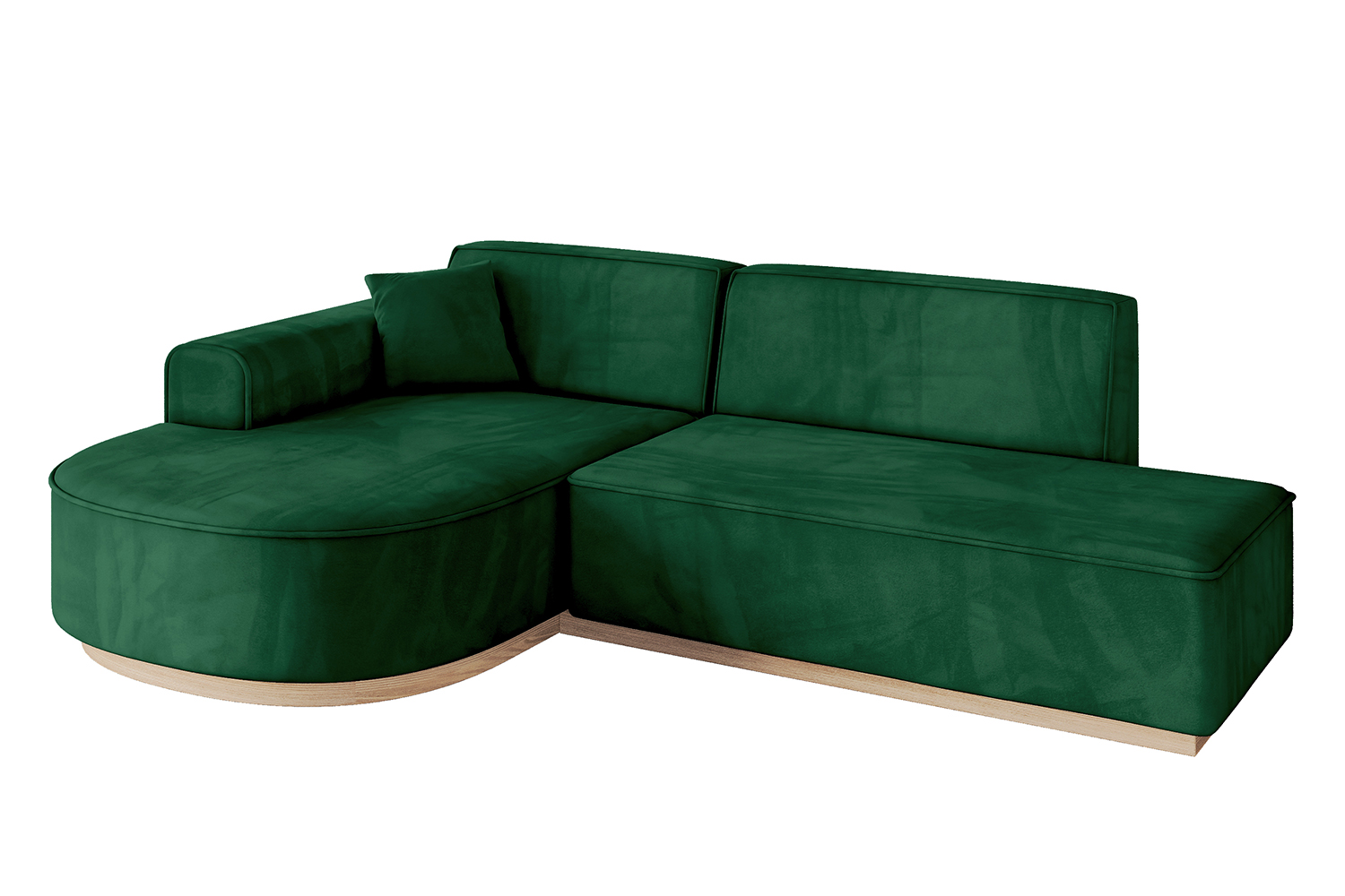 Ecksofa ARRIO-L1 Grün - Kronos 19