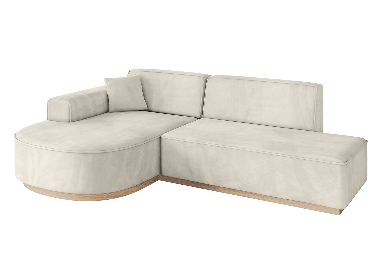 Ecksofa ARRIO-L1 Beige - Paros 01