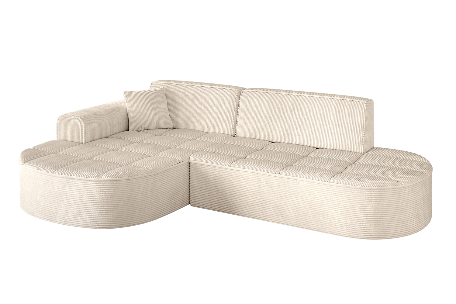 Ecksofa TARO-L1 Beige - Poso 105