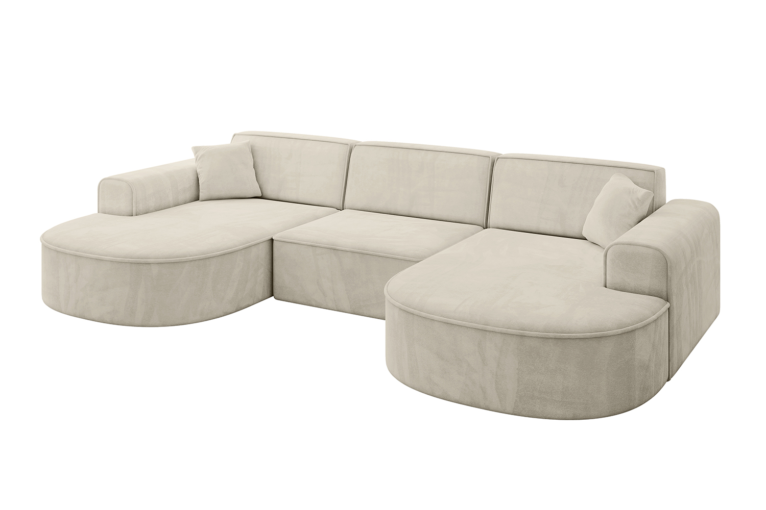 Wohnlandschaft MARI-U1 Beige - Paros 01