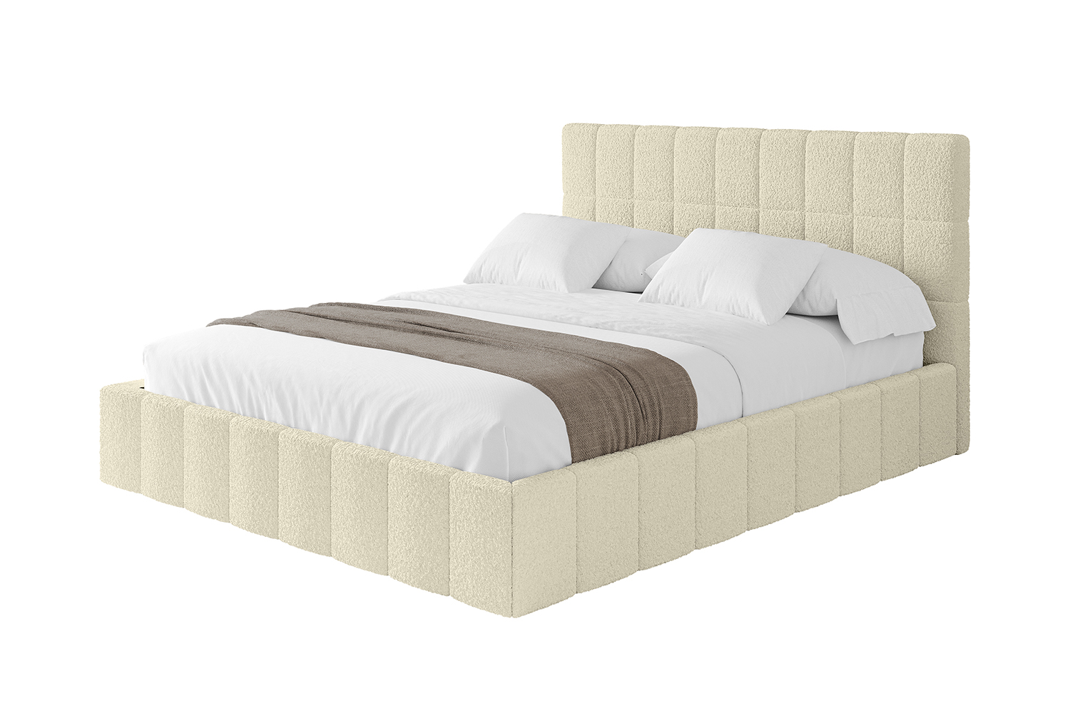 Polsterbett AMEA 140x200 cm Beige - Quelle 02