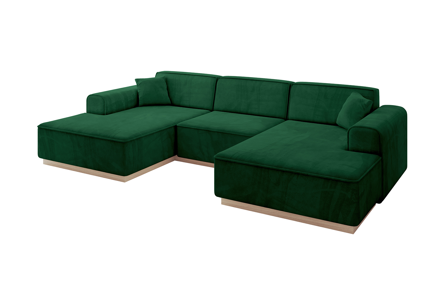 Wohnlandschaft IREA-U1 Grün - Kronos 19