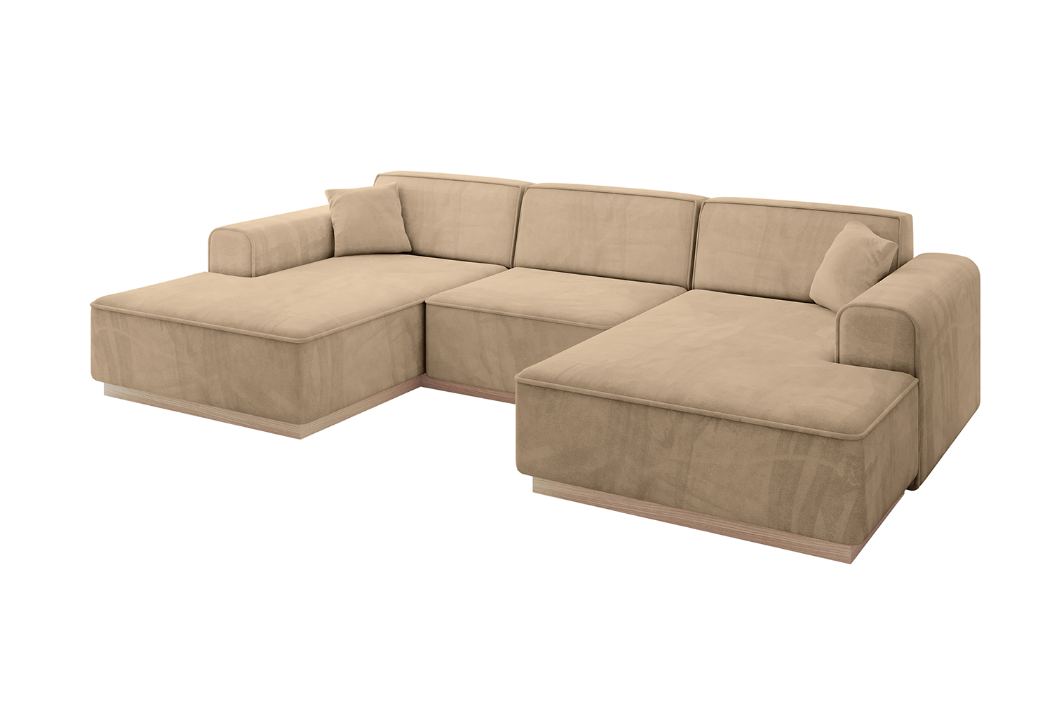 Wohnlandschaft IREA-U1 Beige - Kronos 35