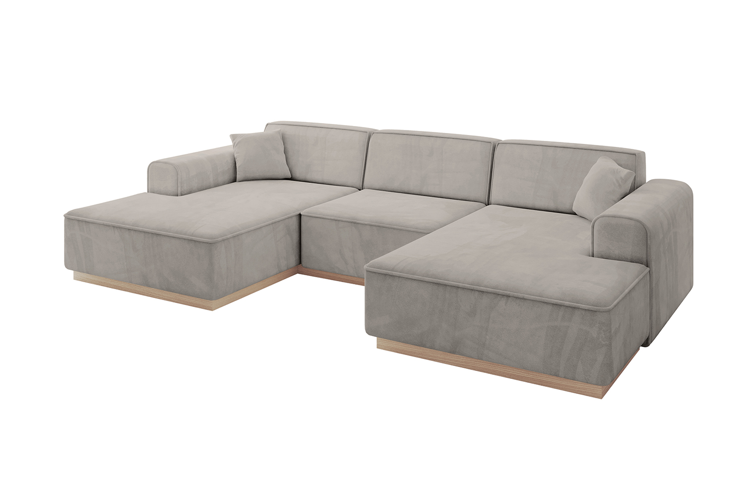 Wohnlandschaft IREA-U1 Hellbraun - Paros 02