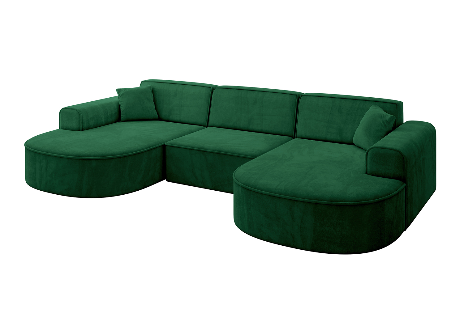 Wohnlandschaft MARI-U1 Grün - Kronos 19