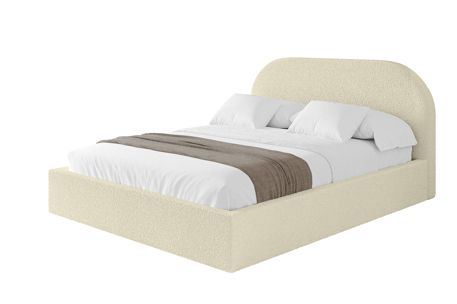 Polsterbett TIVON 120x200 cm Beige - Quelle 02