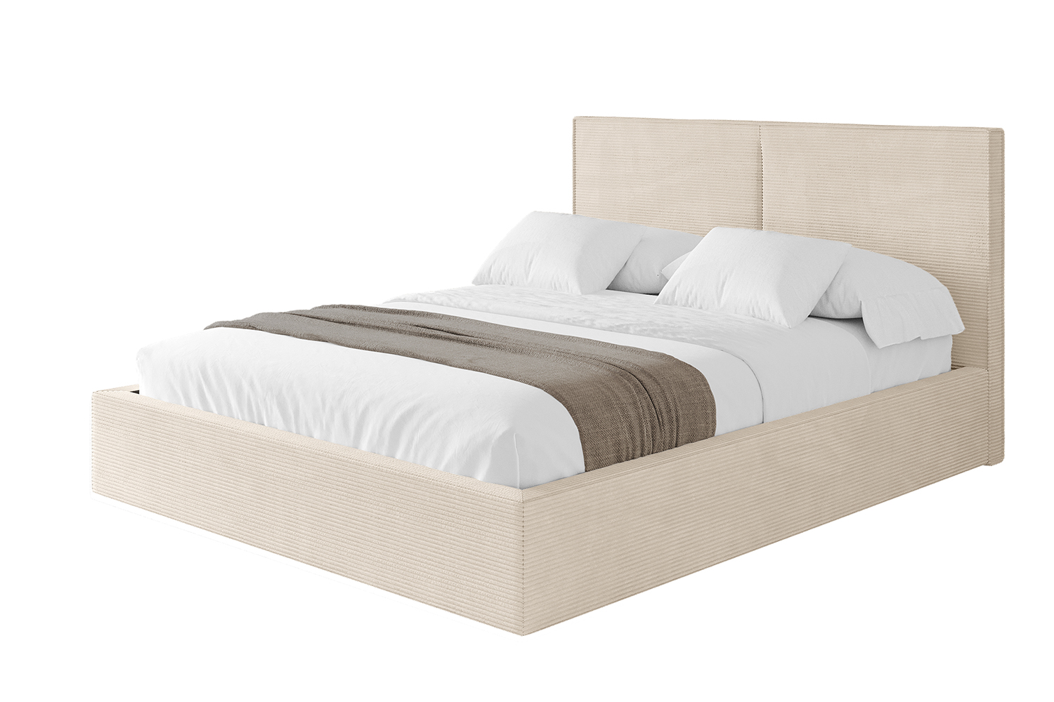 Polsterbett VANTO 120x200 cm Beige - Poso 105