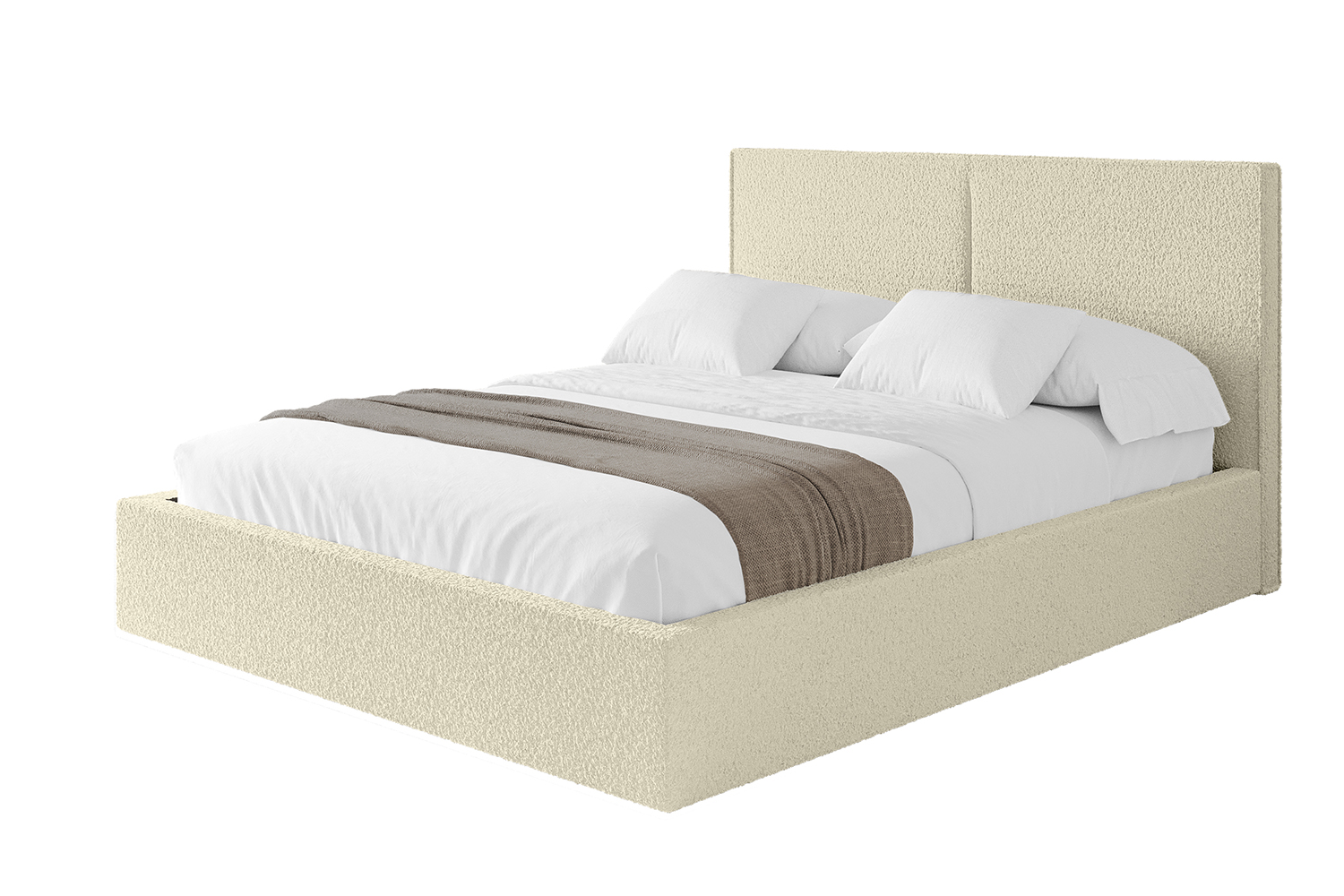 Polsterbett VANTO 120x200 cm Beige - Quelle 02