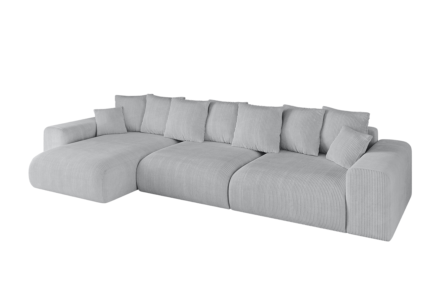 Ecksofa ESKAR-L2 Grau - Poso 110