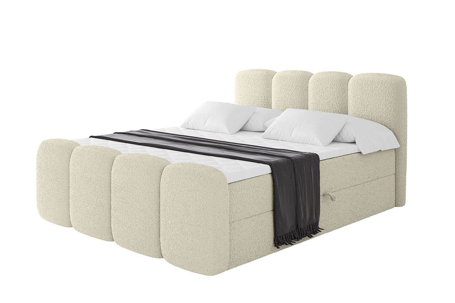 Boxbett NINA-Z 200x200 cm Beige - Quelle 02