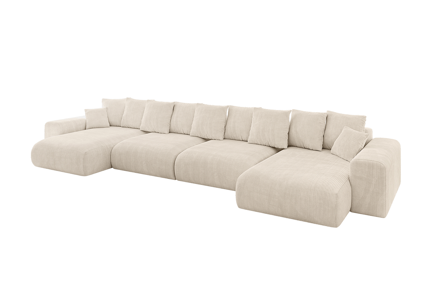 Wohnlandschaft ESKAR-U2 Beige - Poso 105