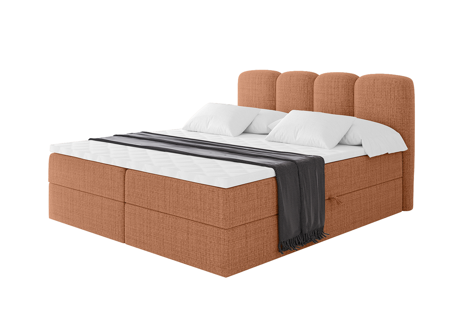 Boxbett NINA 120x200 cm Apricot - Aragon 56