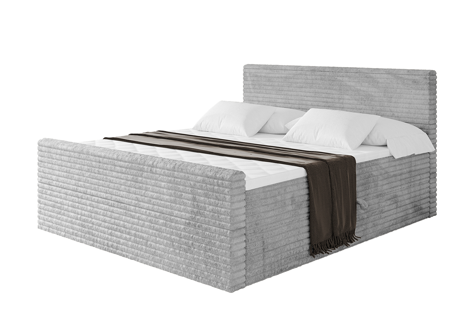 Boxbett TOLO-Z-v1 140x200 cm Grau - Tilia 86