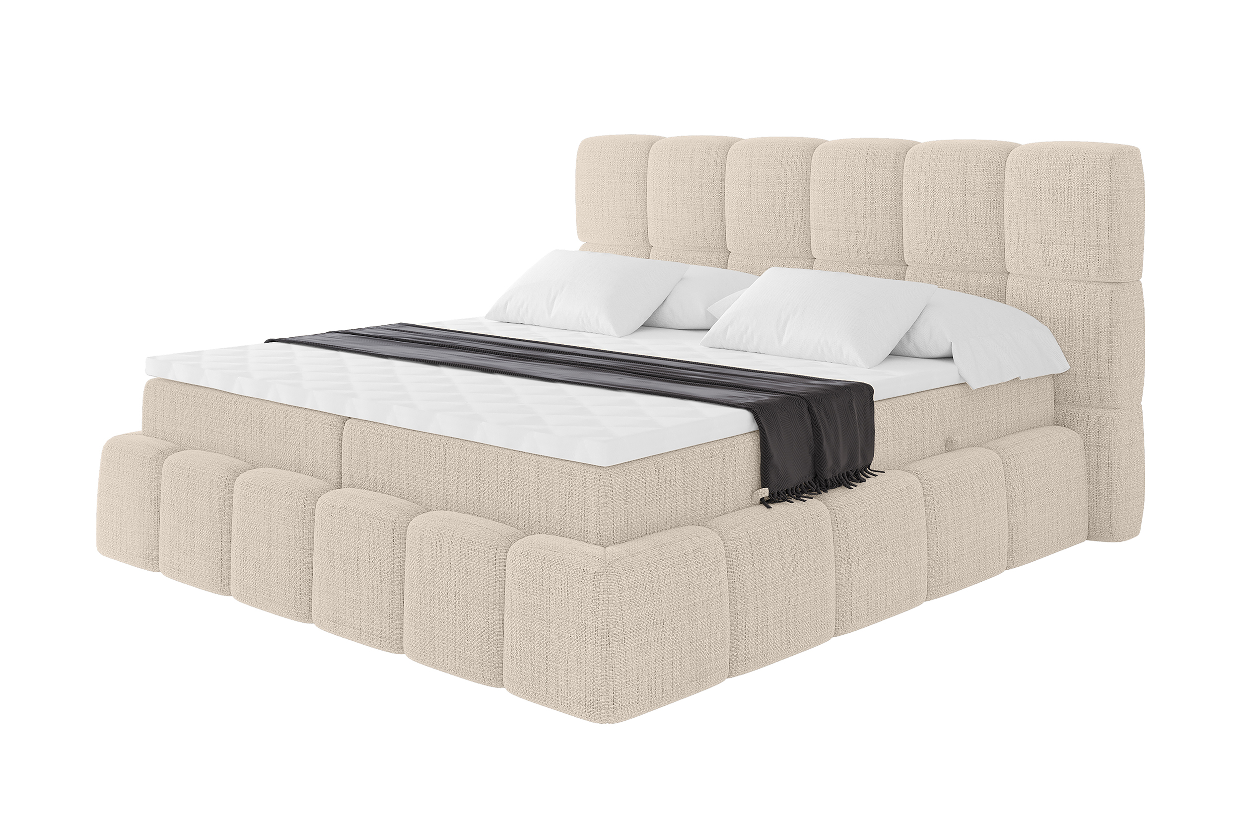 Boxbett AURI 120x200 cm Beige - Aragon 03