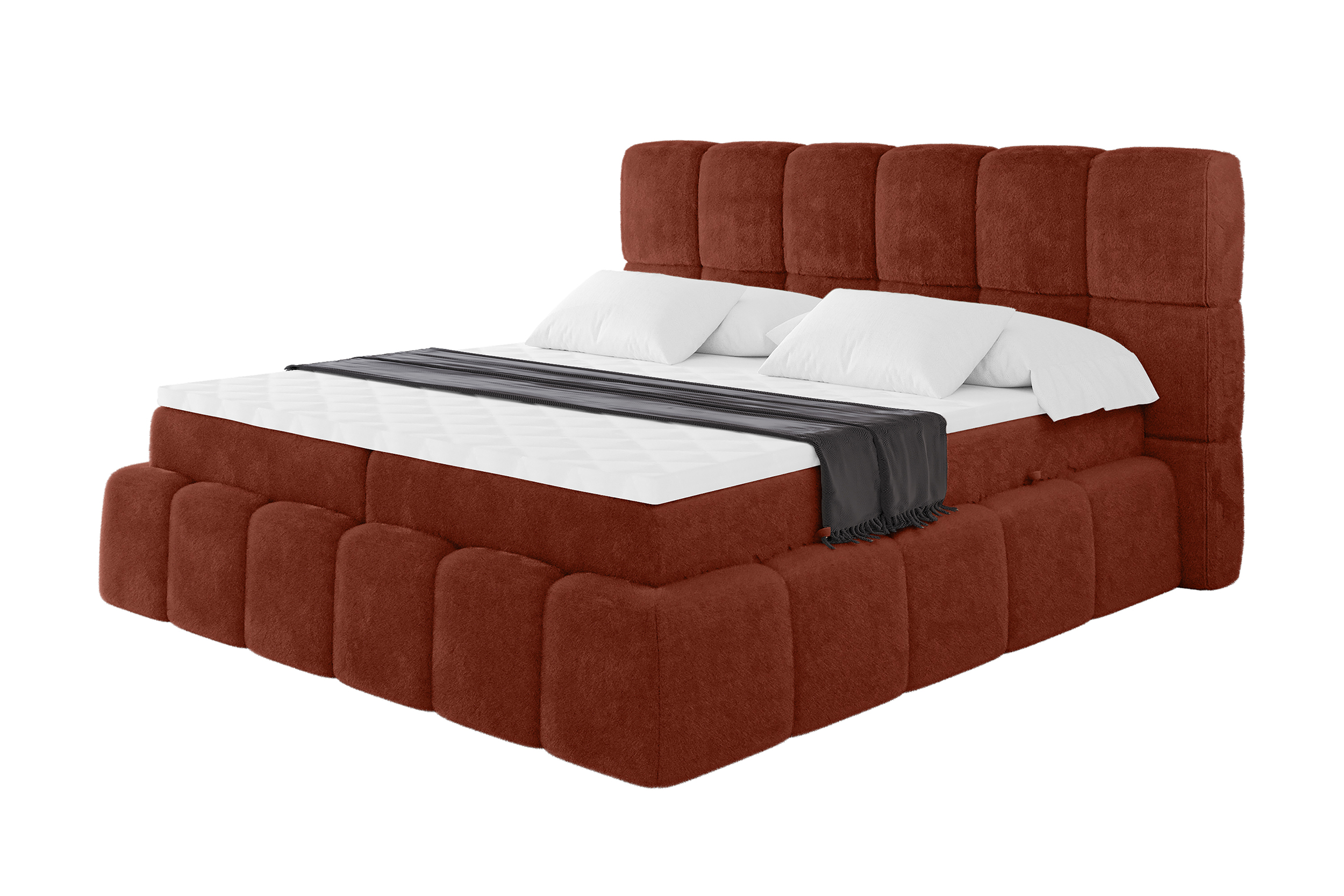 Boxbett AURI 120x200 cm Terrakotta - Lapitt 44