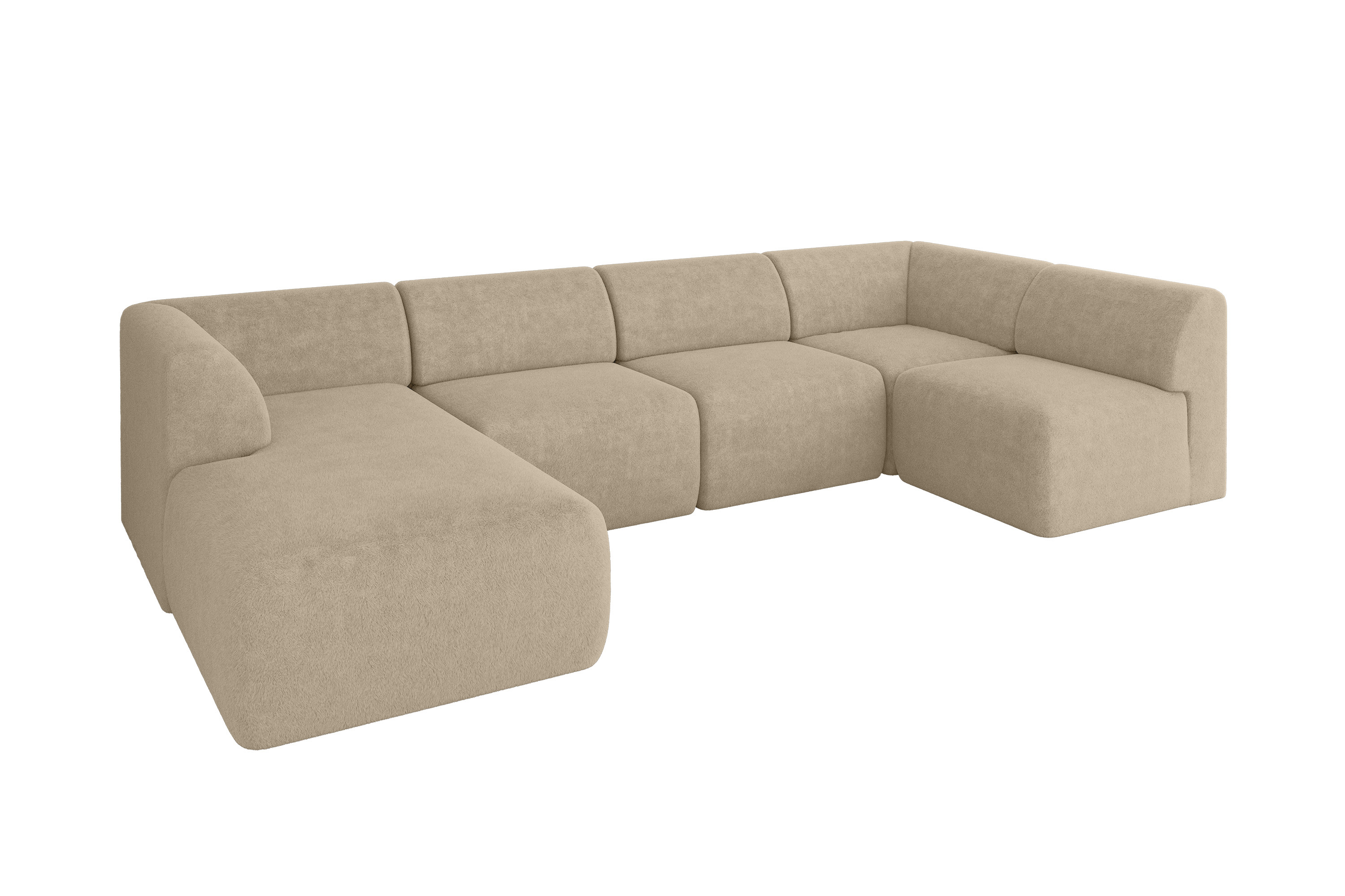 Wohnlandschaft MOVO Beige - Lapitt 29