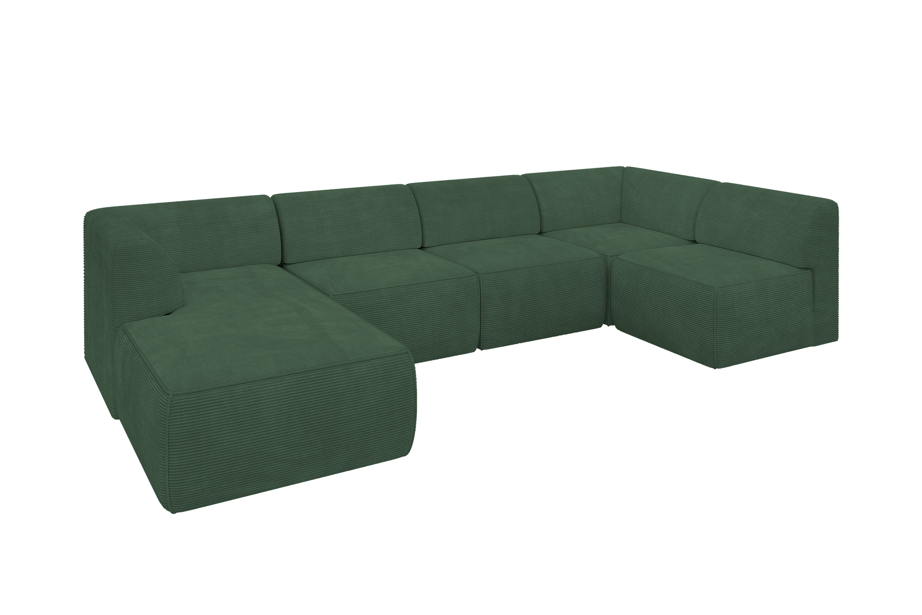 Wohnlandschaft MOVO Grün - Poso 14