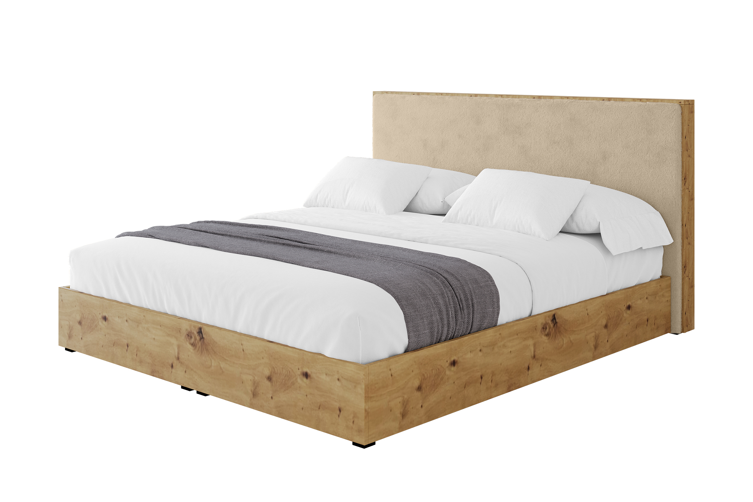 Polsterbett ENZO9 120x200 cm Beige - Lapitt 29