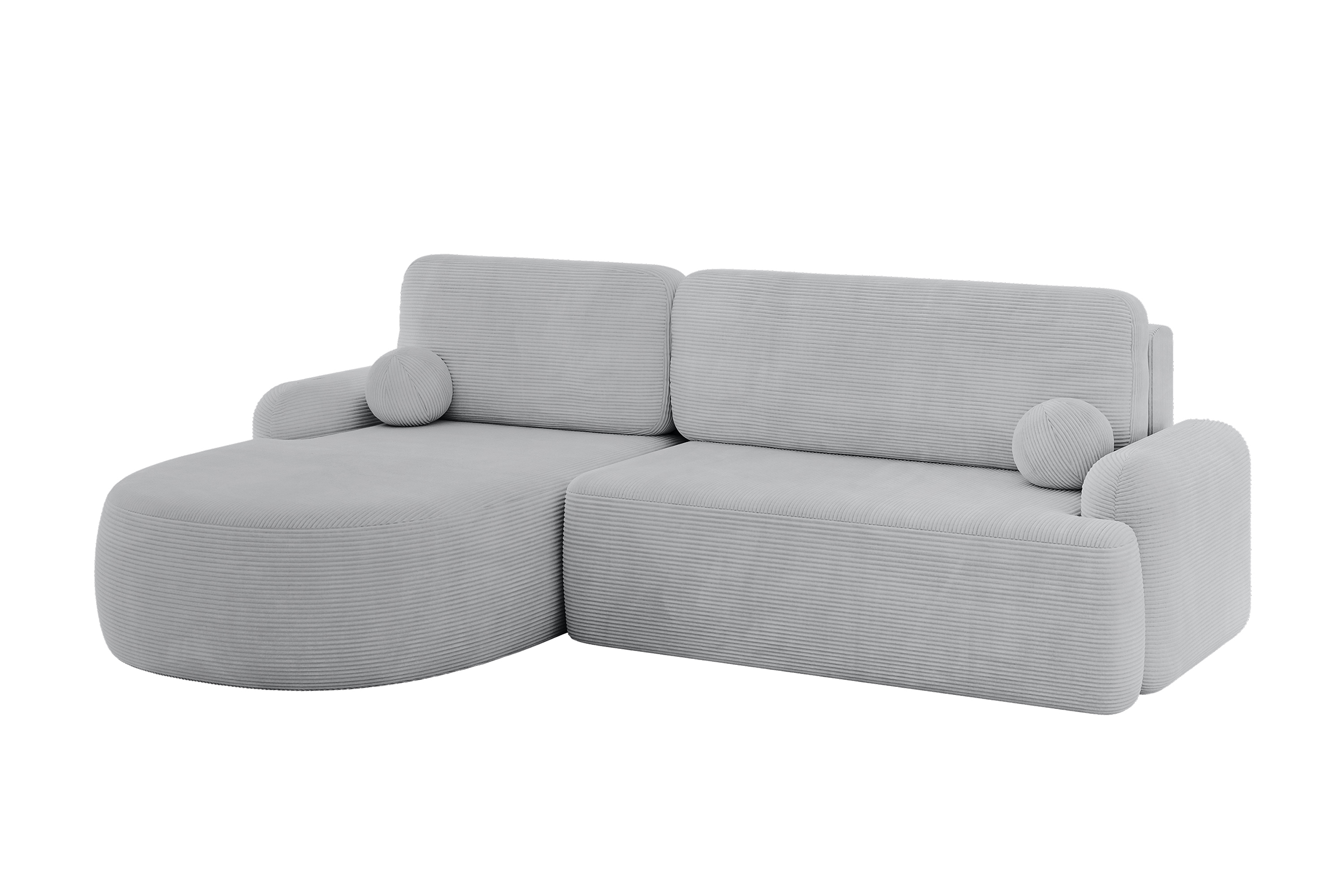 Ecksofa LIRA-L Grau - Poso 110